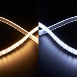 Banda LED cu lumina calda vs banda LED cu lumina rece